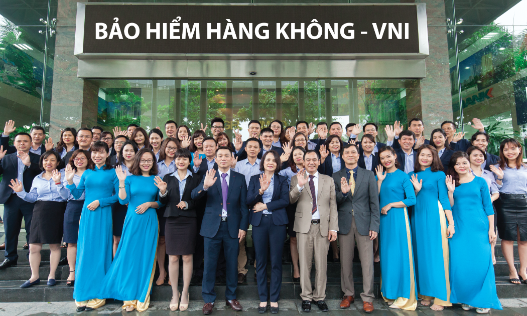 Tổng công ty Cổ phần Bảo hiểm Hàng không (VNI) hướng đến là doanh nghiệp bảo hiểm được người lao động yêu thích và nơi làm việc tốt nhất Việt Nam.
