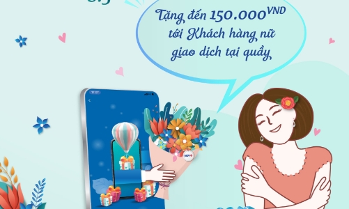 BIDV tri ân các khách hàng nữ nhân dịp 8/3