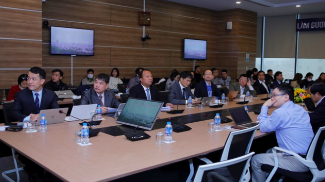 Tọa đàm “5G đem đến cơ hội gì cho Việt Nam” do Câu lạc bộ Nhà báo Công nghệ thông tin Việt Nam (Vietnam ICT Press Club) tổ chức, ngày 17/12.