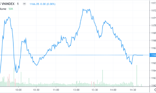 Chốt lời hàng giá rẻ, VN-Index đánh võng liên tục