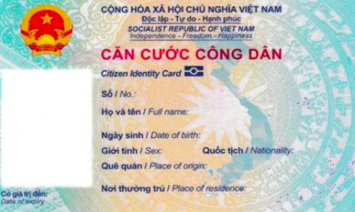 Thẻ căn cước công dân gắn chip điện tử có hình dáng như thế nào?