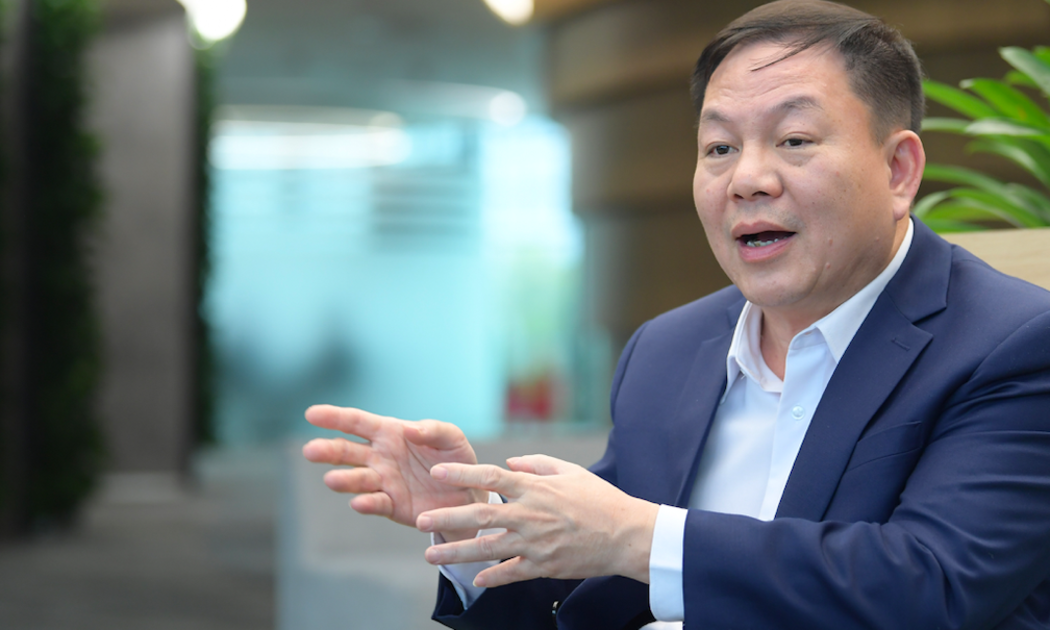 Quyền chủ tịch kiêm Tổng giám đốc Tập đoàn Viettel Lê Đăng Dũng - Ảnh: M.Chung.