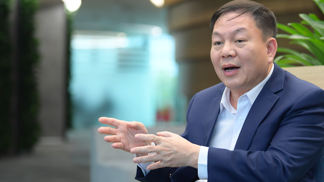 Quyền chủ tịch kiêm Tổng giám đốc Tập đoàn Viettel Lê Đăng Dũng - Ảnh: M.Chung.