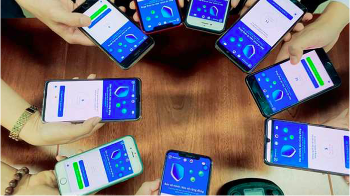 Đến chiều ngày 18/12/2021, cả nước đã có hơn 29,2 triệu lượt cài đặt ứng dụng Bluezone.