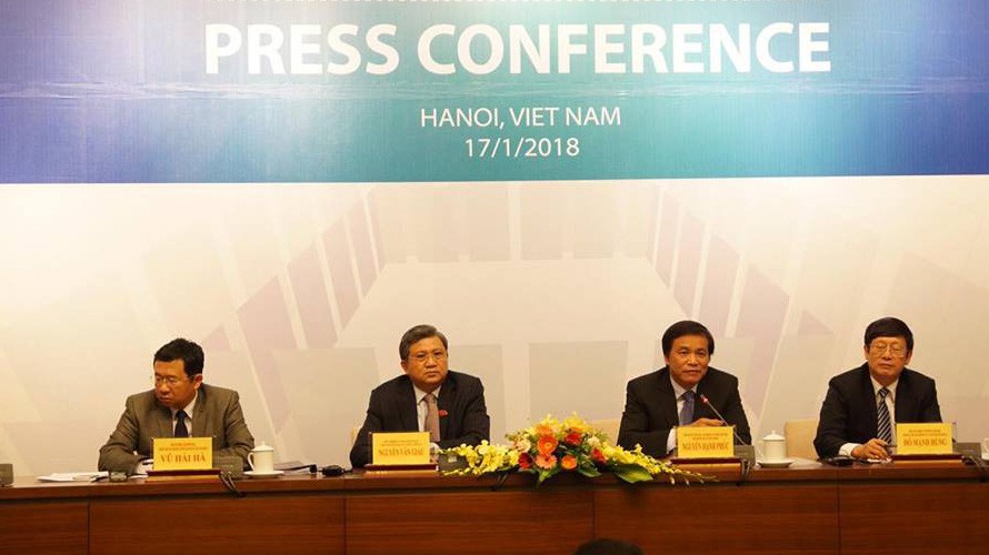 Họp báo về hội nghị thường niên lần thứ 26 của Diễn đàn liên nghị viện Châu Á - Thái Bình Dương 