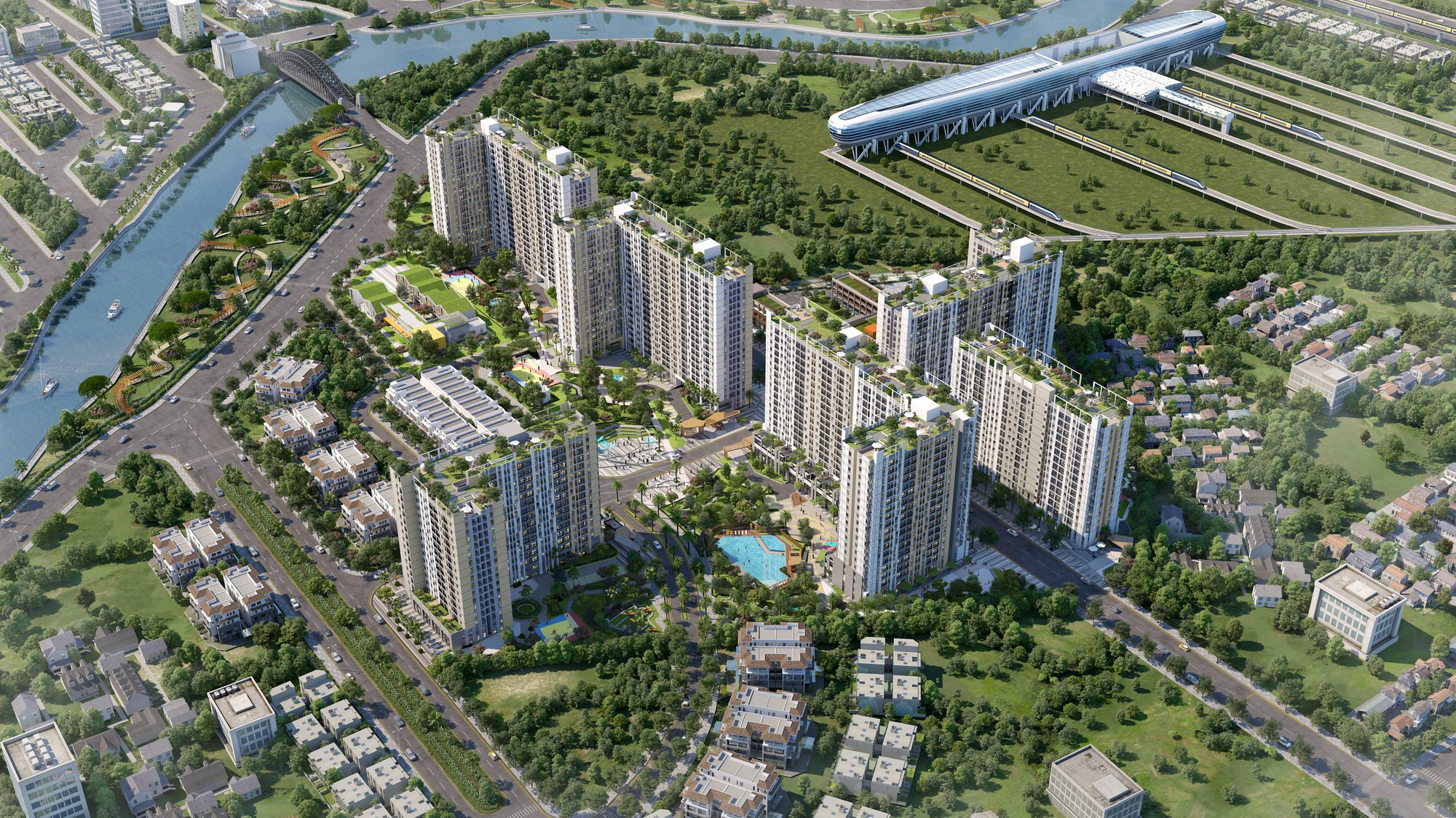 Dự án do Công ty TNHH MTV Đầu tư Phát triển Gia Cư, thuộc Tập đoàn Pi Group làm chủ đầu tư.