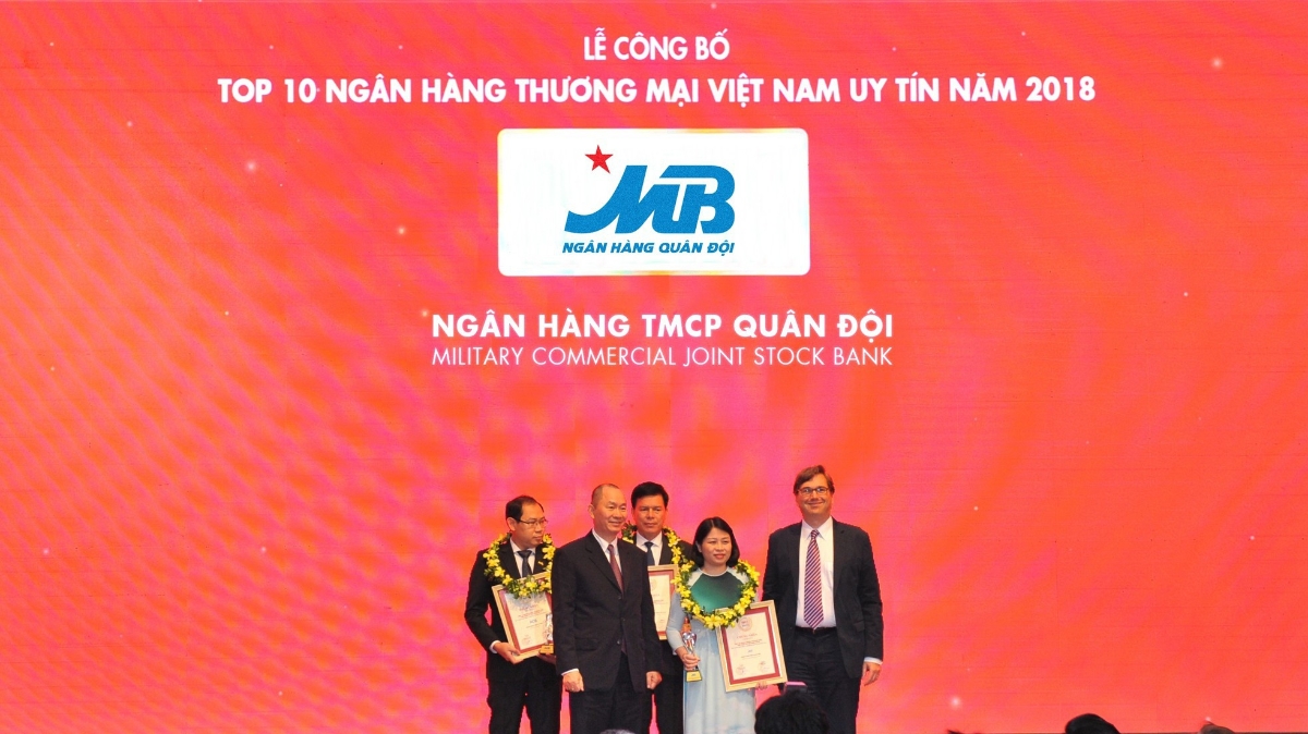 Lễ vinh danh Top 10 ngân hàng thương mại Việt Nam uy tín năm 2018 là hoạt động thường niên do Vietnam Report nghiên cứu, công bố từ năm 2012.