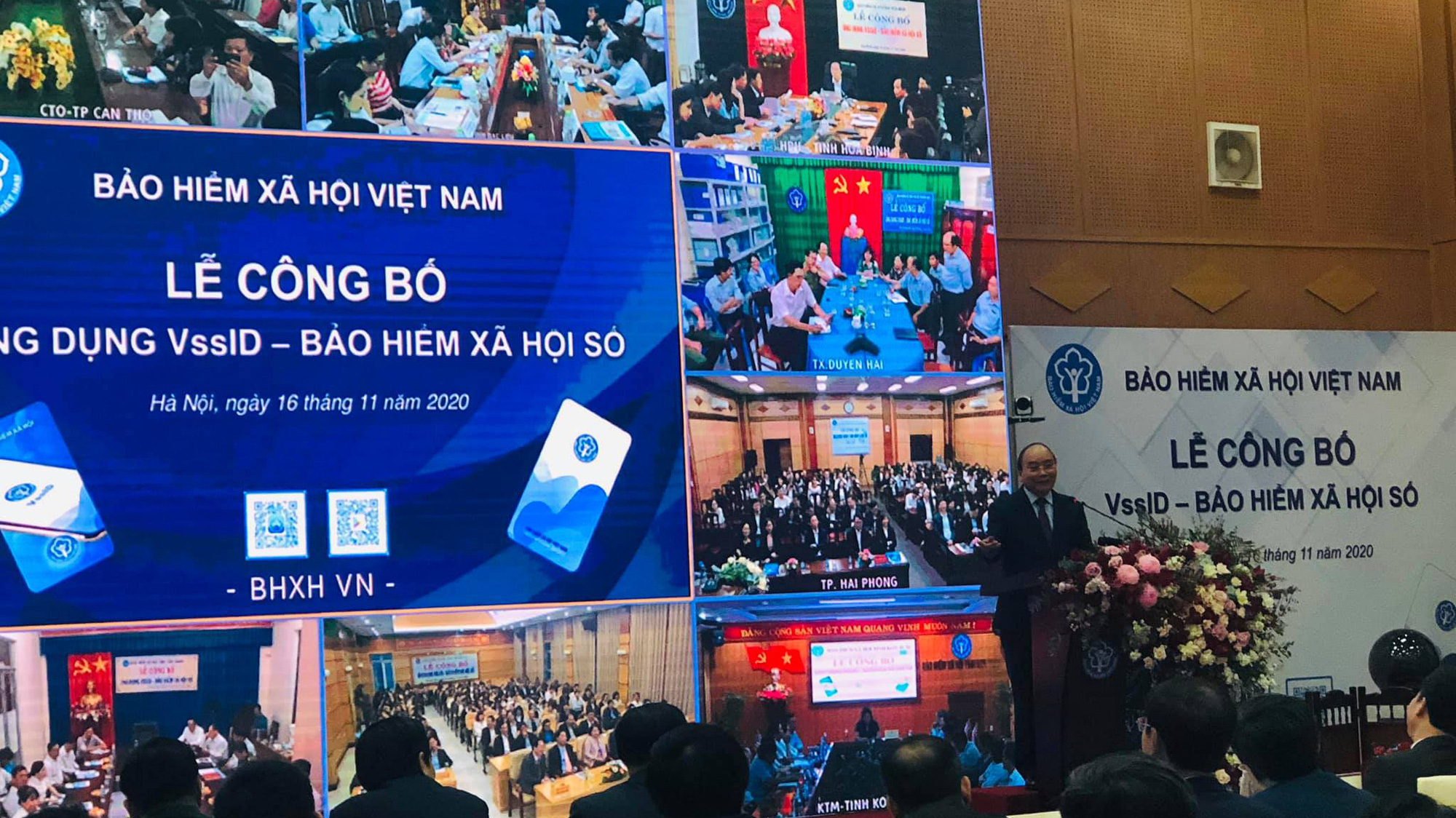 Thủ tướng Nguyễn Xuân Phúc phát biểu tại buổi lễ.