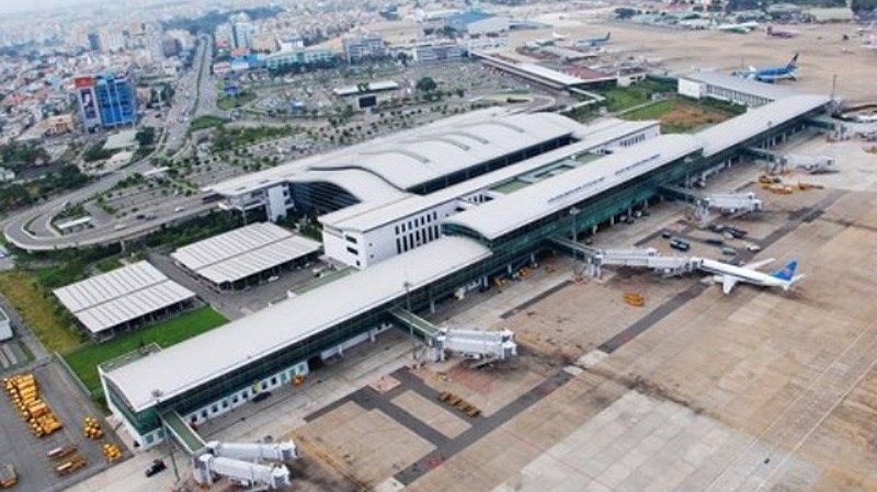 Sân bay Tân Sơn Nhất.