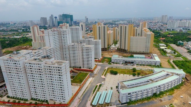 Nhiều dự án nằm ở các vùng ven như quận Bình Tân, quận 8, quận 12 đang được đẩy giá lên cao - Ảnh minh hoạ.