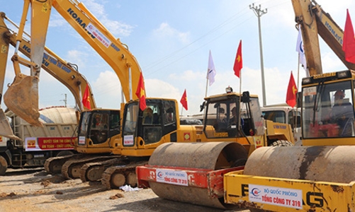 Khởi công 3 gói thầu cao tốc Bắc - Nam đoạn Mai Sơn - Quốc lộ 45, giá thầu 4.228 tỷ