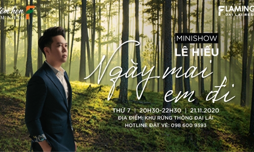 Điểm hẹn âm nhạc F tháng 11: Minishow Lê Hiếu 