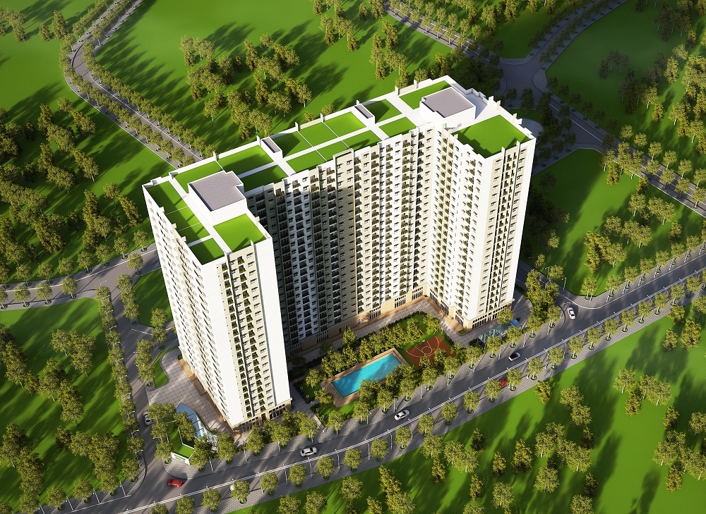 <font face="Arial, Verdana"><span style="font-size: 13.3333px;">Dự án EcoHome Phúc Lợi với mức giá trung bình nhưng khách hàng được hưởng cuộc sống xanh, tiện nghi theo tiêu chuẩnchứng chỉ xanh EDGE (IFC).</span></font>