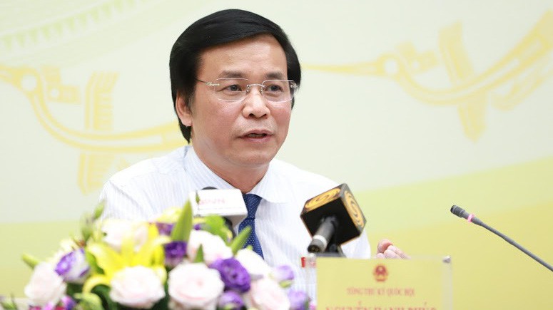 Tổng Thư ký Quốc hội Nguyễn Hạnh Phúc 