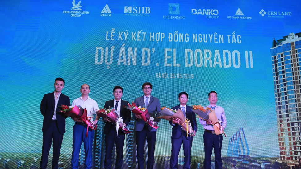 Đất Xanh Miền Bắc, Danko, Cenland là đơn vị phân phối dự án D’. El Dorado II.