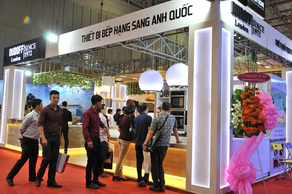 Thiết kế gian trưng bày của Dudoff Việt Nam.