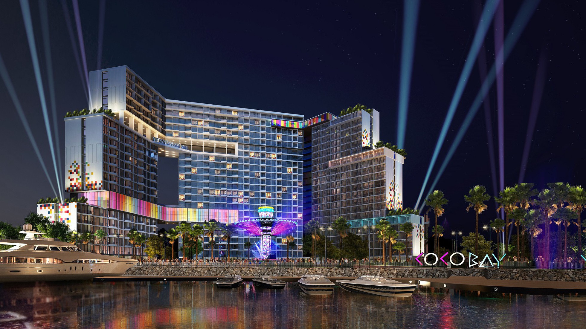 Tại Coco Música Resort, các "tín đồ" tiệc tùng thỏa sức trong không khí lễ hội, được thưởng thức các tiệc âm nhạc.