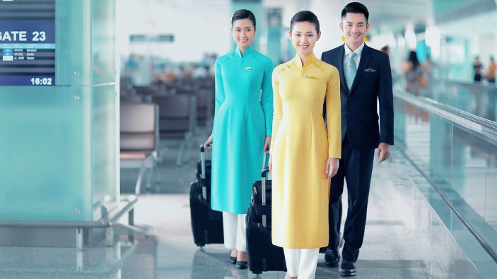Các chỉ số tăng trưởng của Vietnam Airlines năm 2017 so với năm 2016.