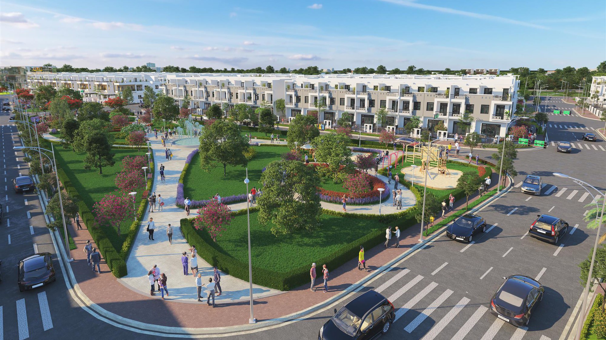 Khu đô thị thương mại Viva Park ở Trảng Bom, Đồng Nai được giới thiệu vào quý 3/2018.