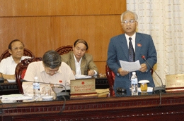 Chủ tịch Hội đồng dân tộc Ksor Phước đánh giá, dự án Luật Thanh tra (sửa đổi) chưa giải quyết được nhiều vấn đề này sinh từ thực tiễn.