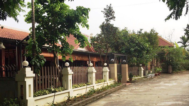 Những biệt thự tại dự án Điền Viên Thôn (xã Yên Bài, Ba Vì)