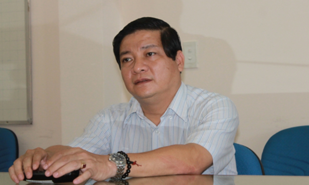 Ông Phan Hải, Giám đốc Công ty giày B.Q, Phó chủ tịch Hội Doanh nhân trẻ thành phố Đà Nẵng - Ảnh: Vĩnh Hoàng.