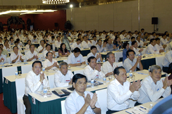 Hội nghị toàn quốc về hoạt động của hội đồng nhân dân và ủy ban nhân dân - Ảnh: Chinhphu.vn
