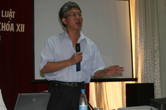 TS Nguyễn Đức Kiên, Ủy viên Ủy ban Kinh tế của Quốc hội.