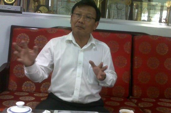 Ông Văn Đức Mười, Tổng giám đốc Công ty TNHH Một thành viên Kỹ nghệ súc sản (Vissan) - Ảnh: Hải Hà.