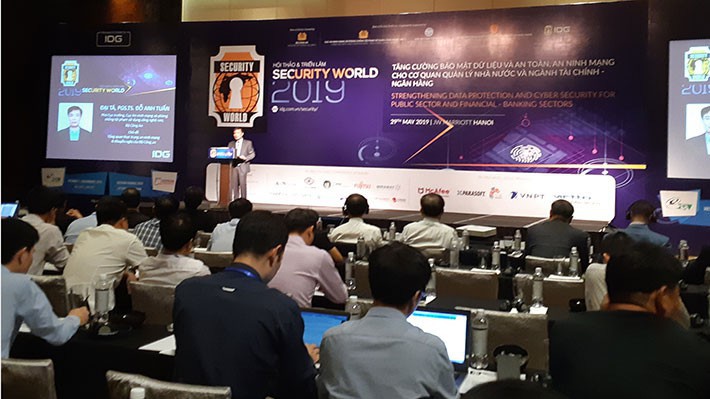Hội thảo về An ninh Bảo mật 2019 (Security World 2019) diễn ra ngày 29/5, tại Hà Nội.