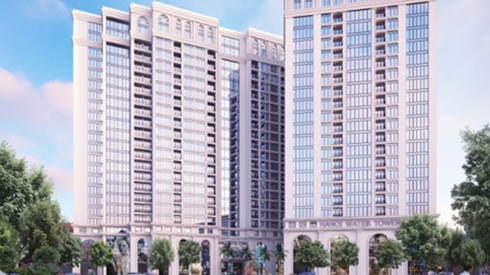 Toà nhà Hà Nội Aqua Central.