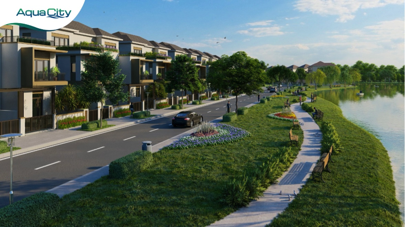 Với quy mô lên tới hàng trăm hecta, khu đô thị sinh thái thông minh Aqua City có đầy đủ các tiện ích đẳng cấp mang đến phong cách sống xanh thời hiện đại.