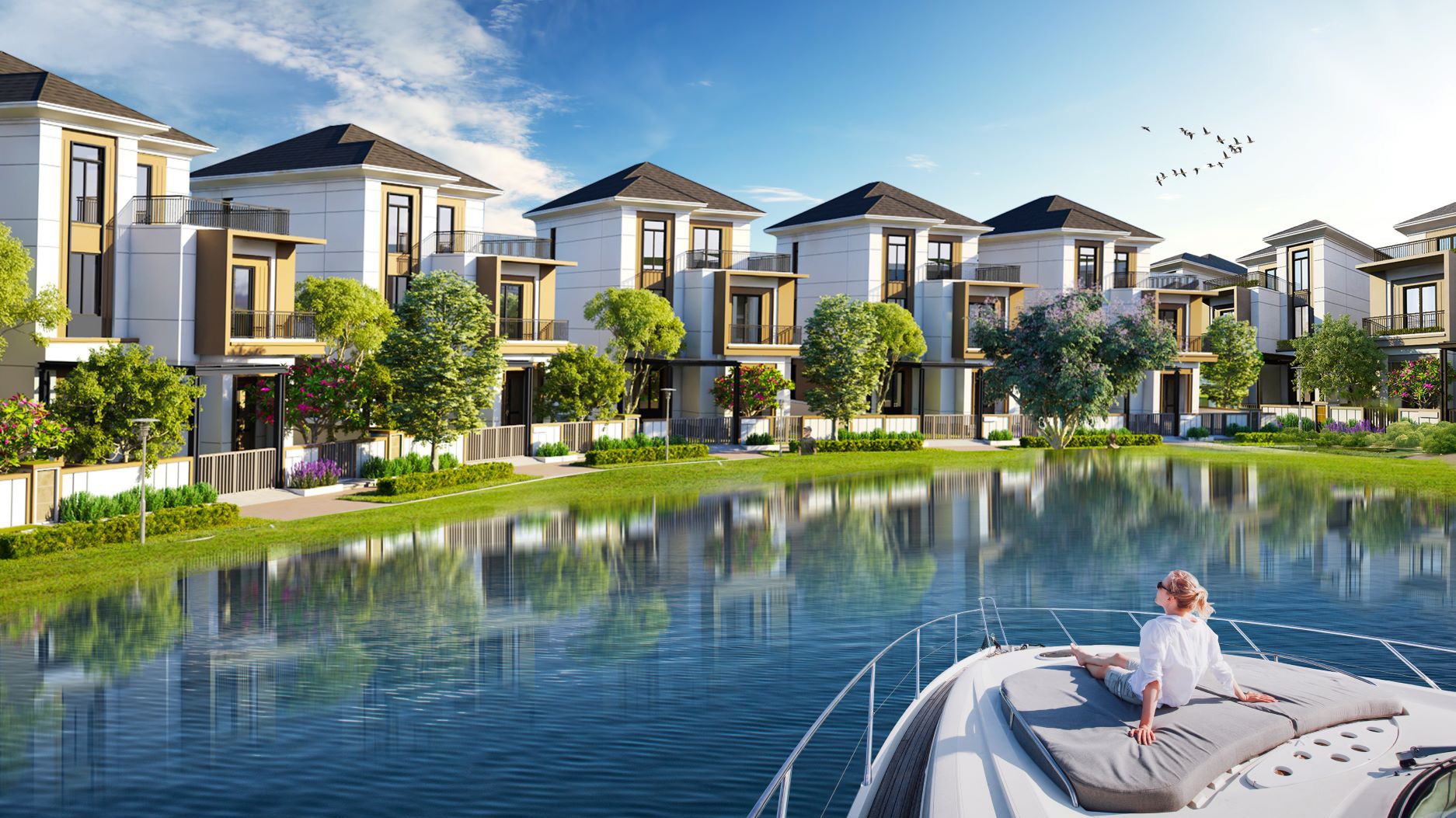 Một trong những khu đô thị sinh thái chuẩn mực: Aqua City