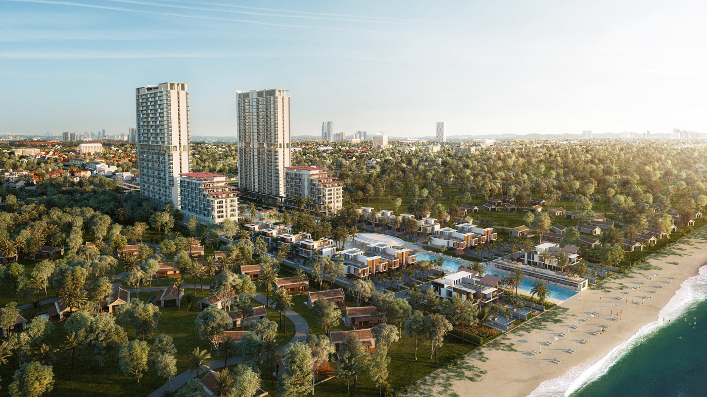 Dự án Aria Đà Nẵng Hotel & Resort do CBRE quản lý vận hành.