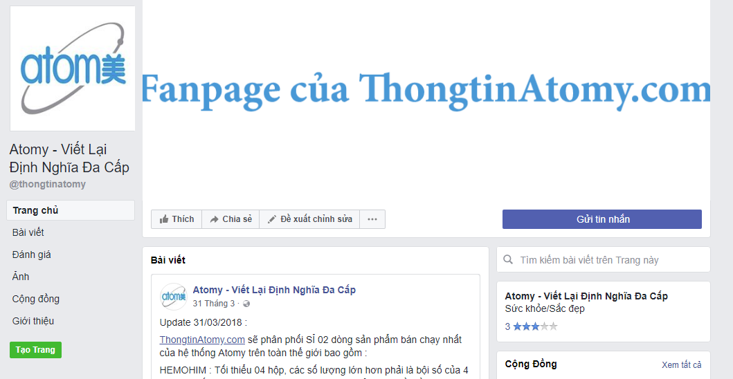 Cảnh báo về hoạt động bán hàng đa cấp trái phép Atomy - Ảnh 1.