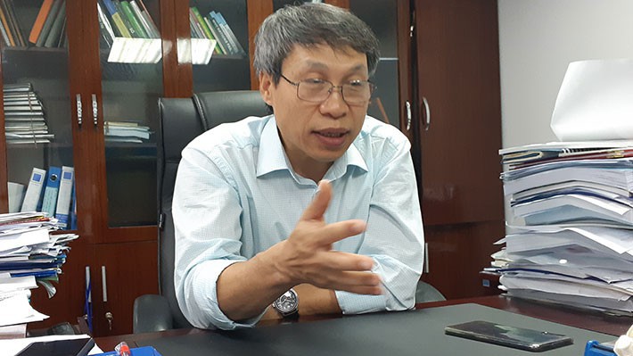 Viện trưởng Viện Kinh tế Việt Nam Bùi Quang Tuấn - Ảnh: M.Chung.