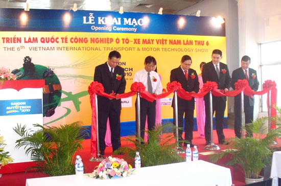 Sài Gòn Autotech 2010 khai mạc ngày 2/6. 