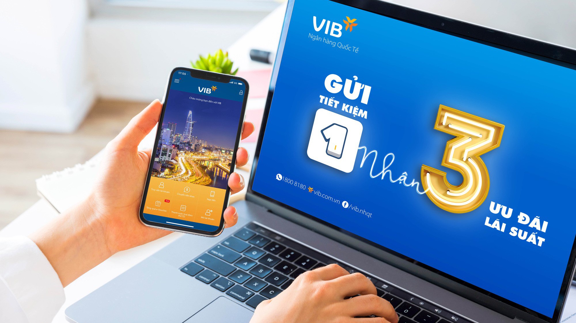 VIB là một trong số ít ngân hàng đang áp dụng mức lãi suất tiết kiệm hấp dẫn.