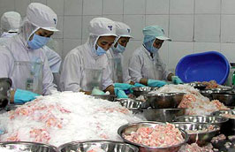 Năm 2010, ước tính xuất khẩu thủy sản sẽ thu về kim ngạch khoảng 4,5-4,7 tỷ USD.