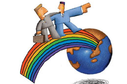 Mặc dù chưa hội nhập nhiều với kinh tế thế giới, song với đặc thù phụ thuộc nhiều vào xuất khẩu và vốn đầu tư nước ngoài, nên việc kinh tế thế giới có dấu hiệu phục hồi là điều kiện thuận lợi cho kinh tế Việt Nam.