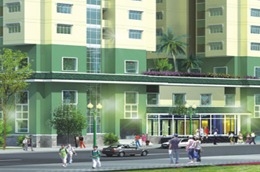 Khu căn hộ Nhất Lan 12 tầng của BCI.