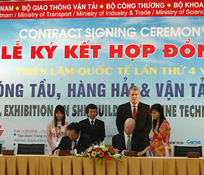 Lễ ký biên bản ghi nhớ giữa Rolls-Royce và Vinashin.