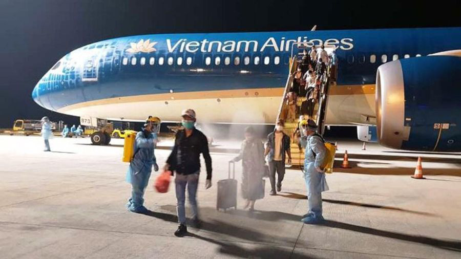 Một chuyến bay của Vietnam Airlines - Ảnh: VGP