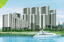 Phối cảnh dự án Belleza Apartmnet của Sacomreal.
