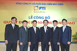 Ban lãnh đạo mới của PTI.