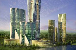  Phương án kiến trúc dự án Trung tâm Thương mại - Dịch vụ - Văn hóa tại Giảng Võ.