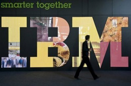 Doanh thu của IBM trong quý 2 chỉ tăng có 2% - Ảnh: AFP.