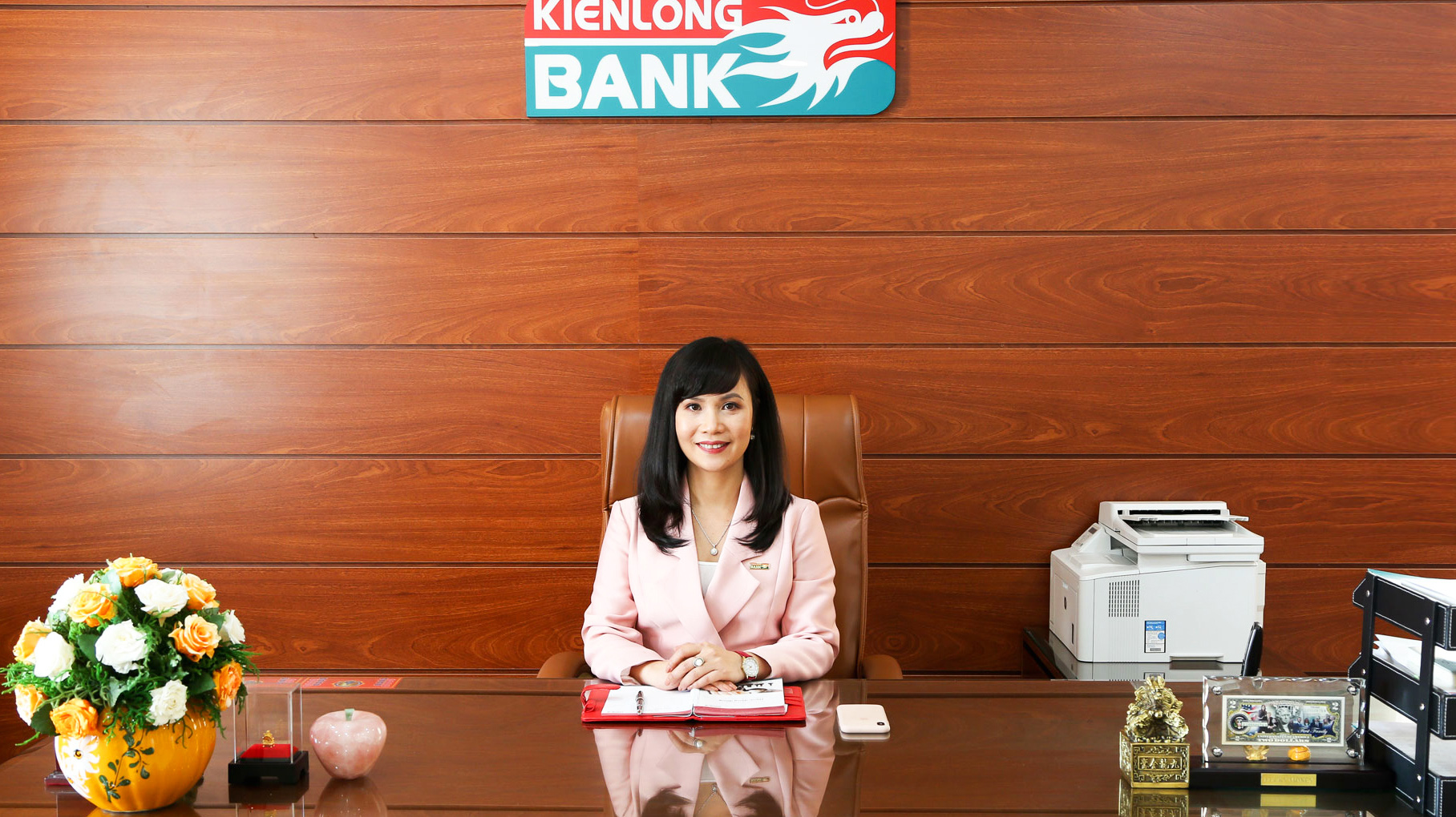 Bà Trần Tuấn Anh, Tổng Giám đốc Kienlongbank
