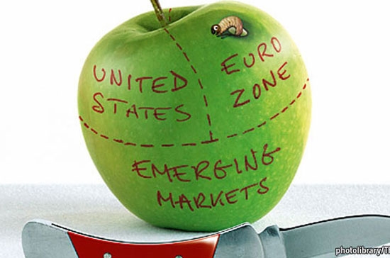 Thế giới sẽ chia thành 3 khu vực chính với nhũng ngã rẽ khác nhau - Ảnh: The Economist.