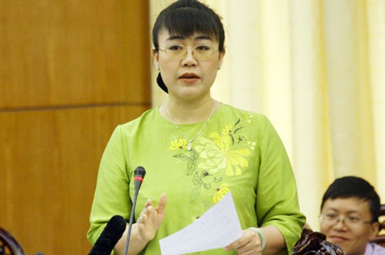 Đại biểu Quốc hội - doanh nhân Nguyễn Thị Nguyệt Hường.